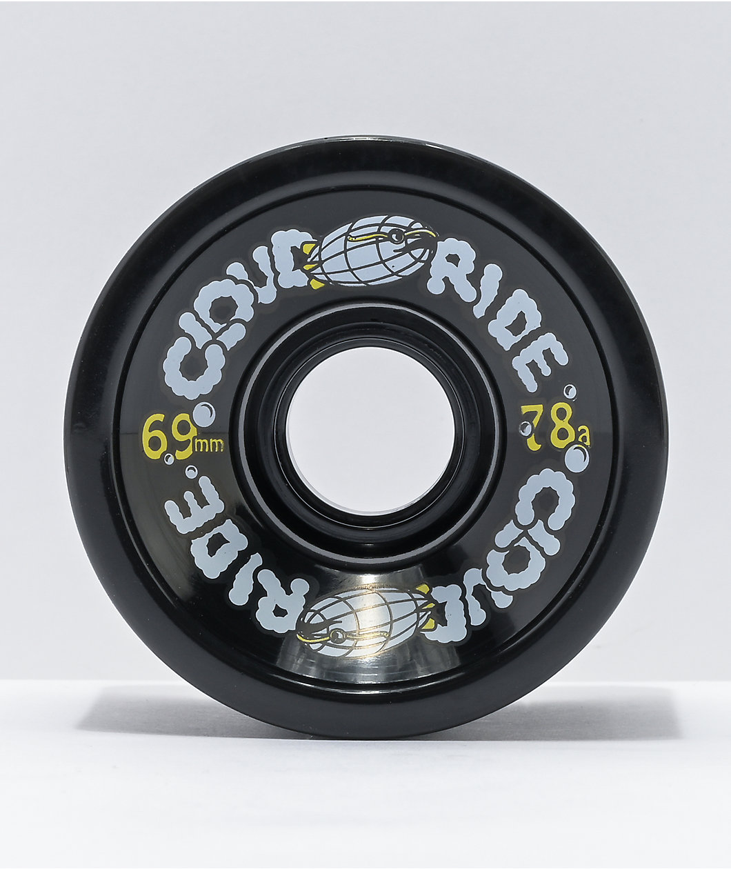 Cloud Ride 69mm 78a Black Cruiser Skateboard Wheels