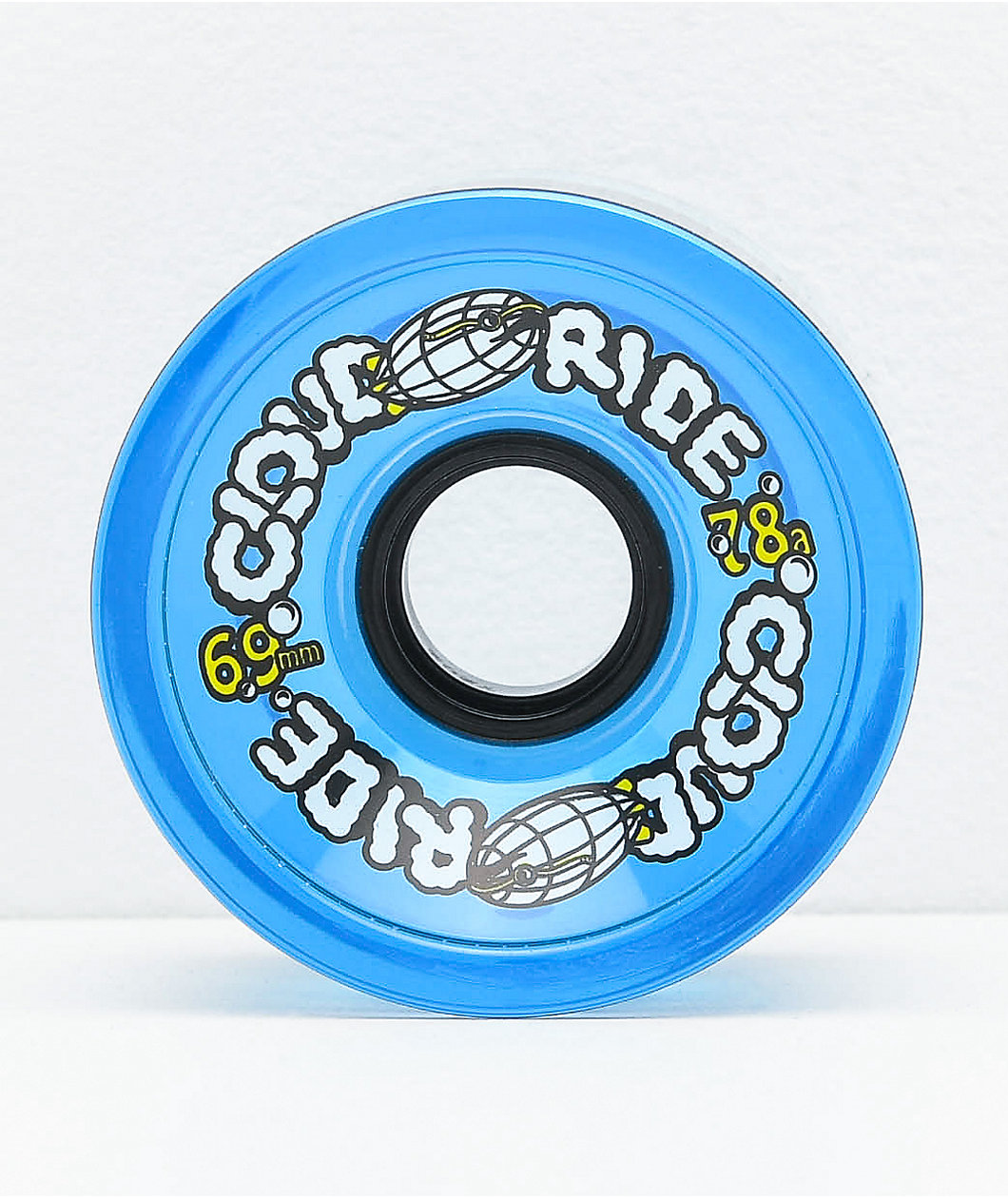Cloud Ride Blue 69mm 78a Cruiser Skateboard Wheels