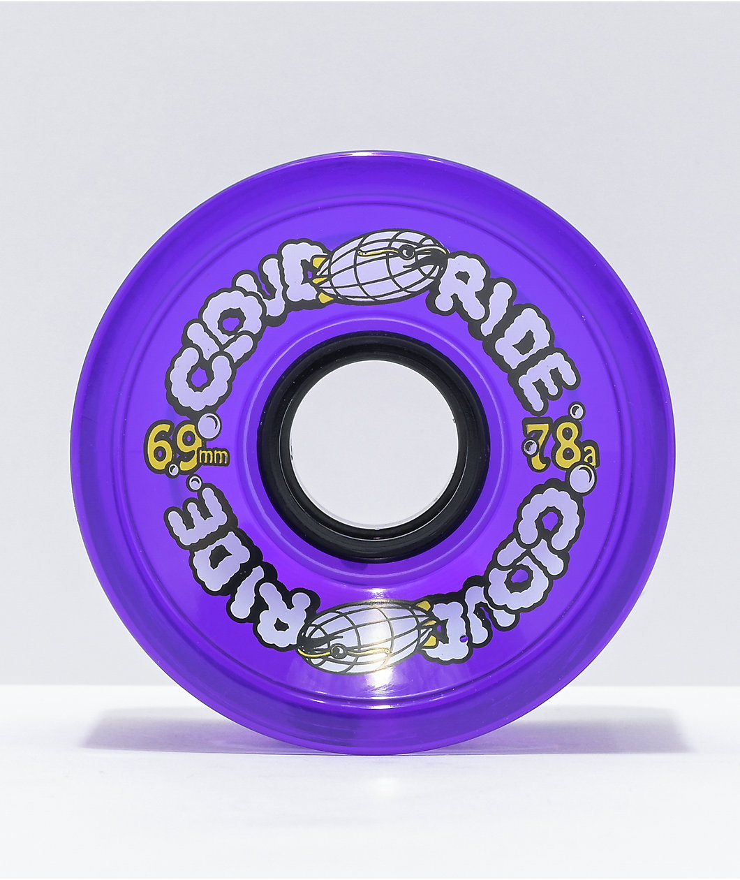 Cloud Ride Purple 69mm 78a Cruiser Skateboard Wheels