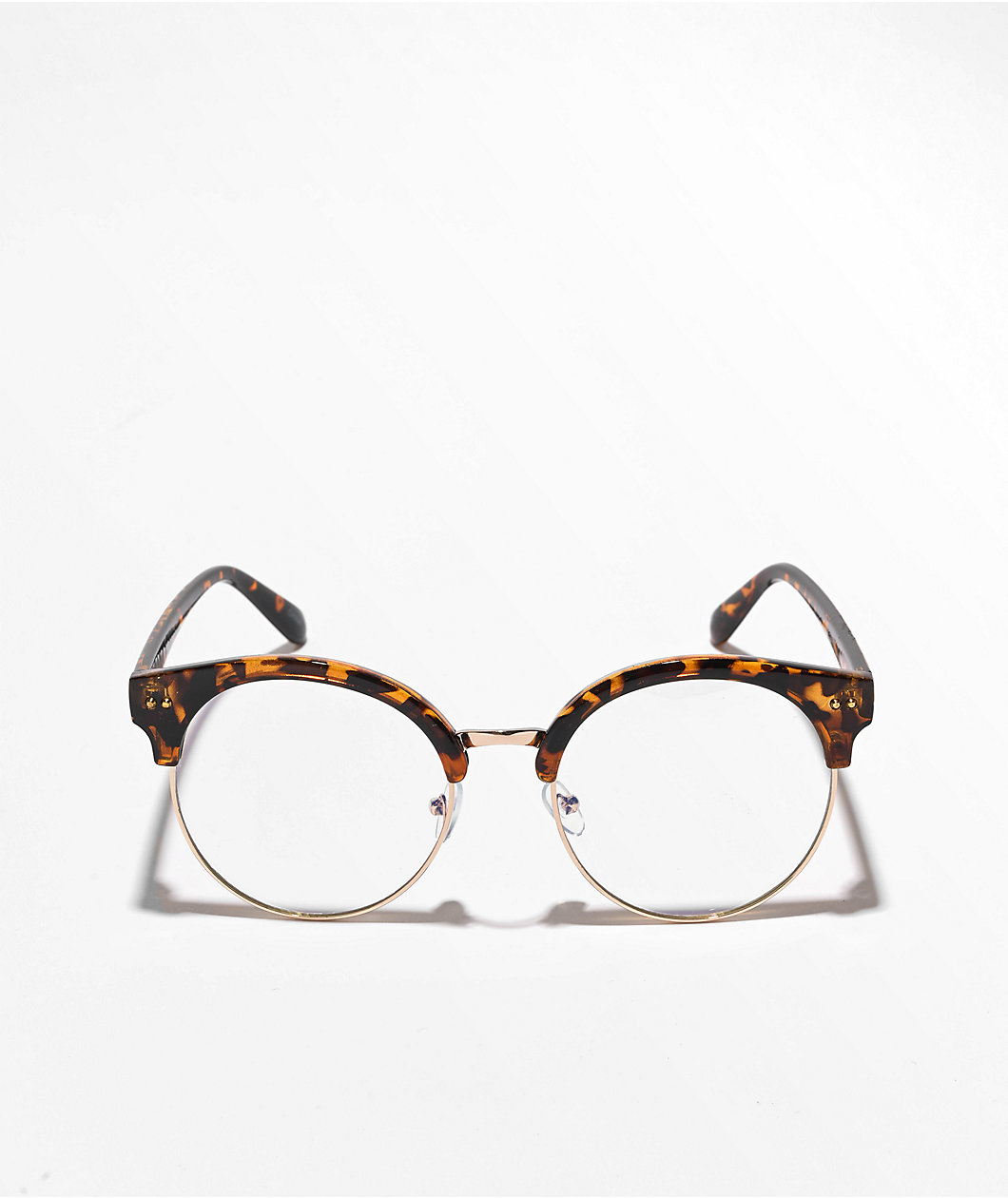 Club Modified Tortoise Blue Light Glasses