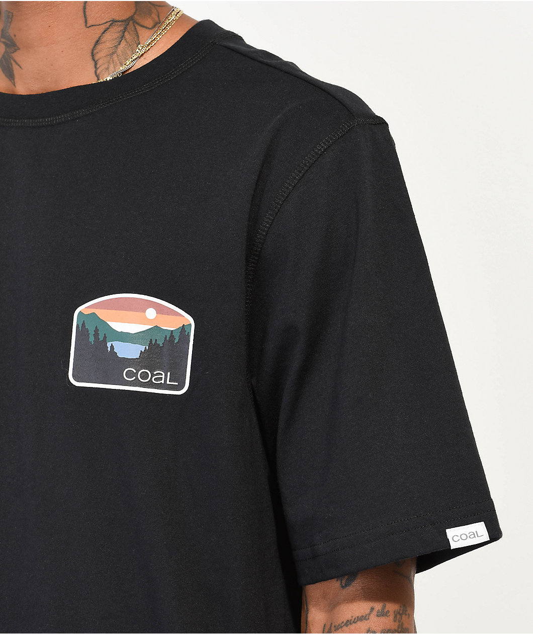 Coal Klamath Black T-Shirt