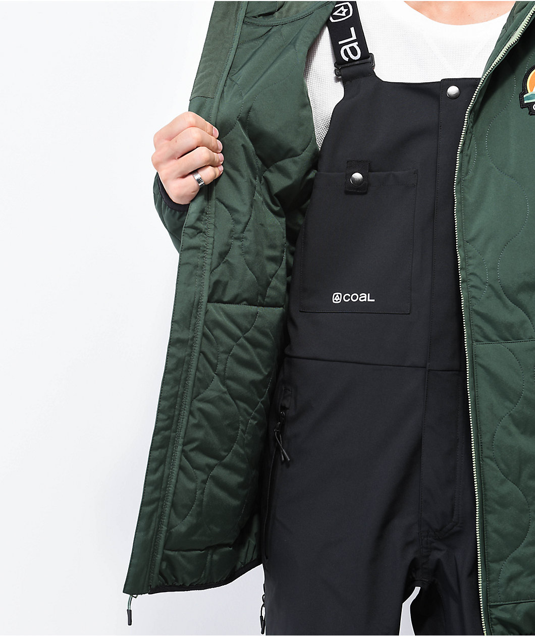 Coal McCoy Green 10K Snowboard Jacket 2023