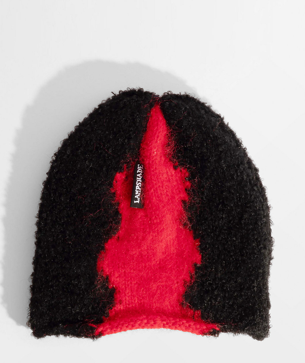 Coal X Lampshade Ribbon Red & Black Skully Beanie