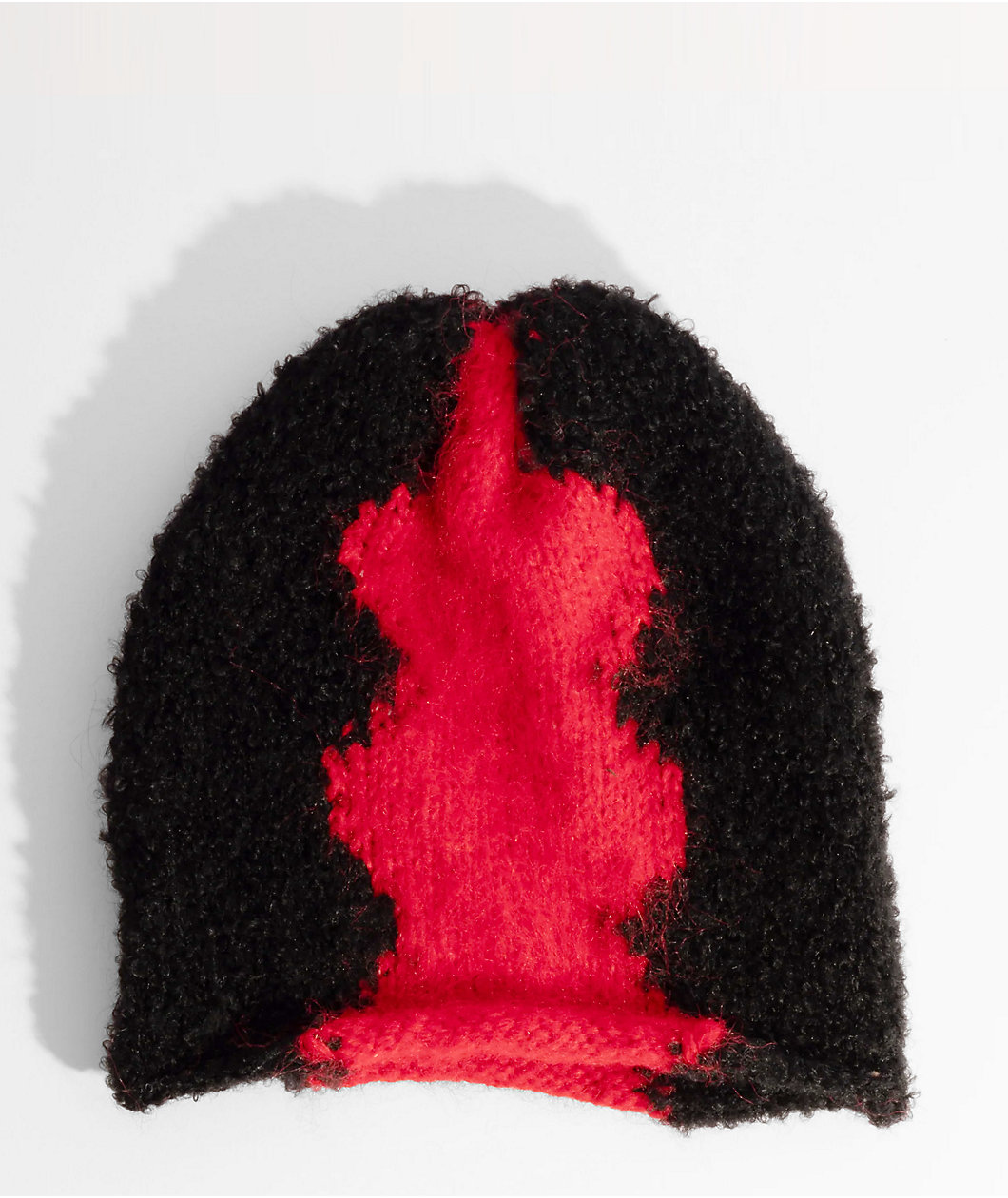 Coal X Lampshade Ribbon Red & Black Skully Beanie