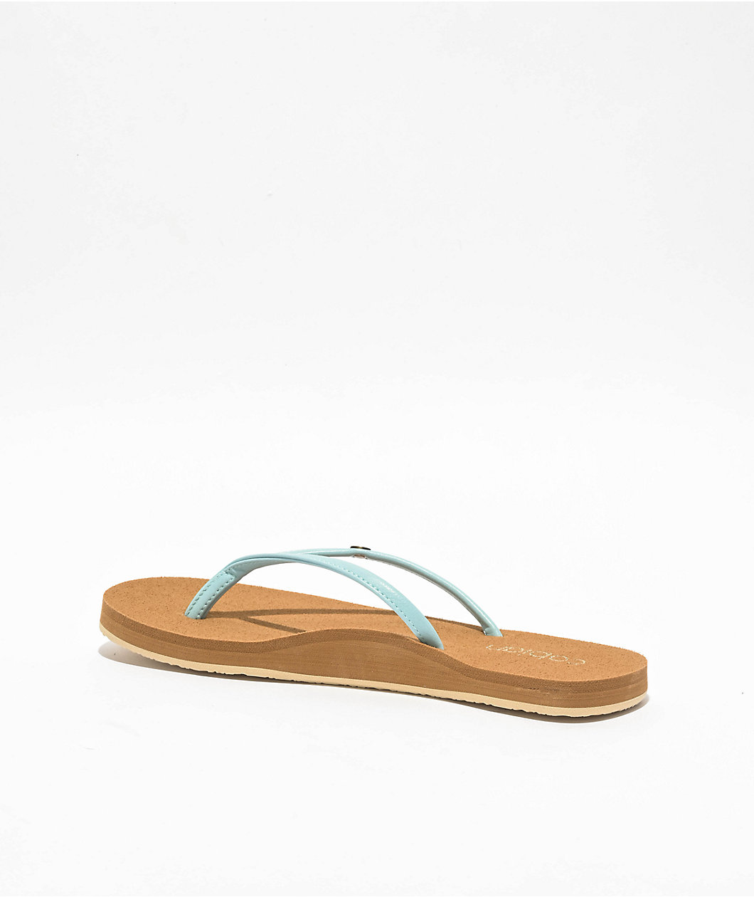 Cobian Nias Bounce Blue & Tan Sandals