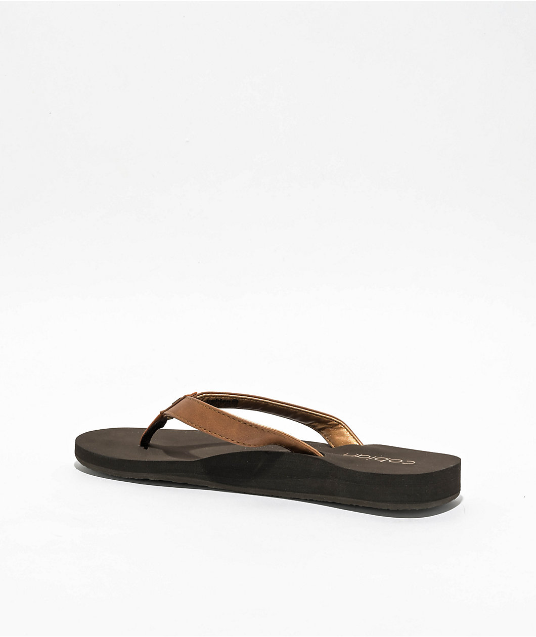 Cobian Skinny Bounce Caramel Sandals