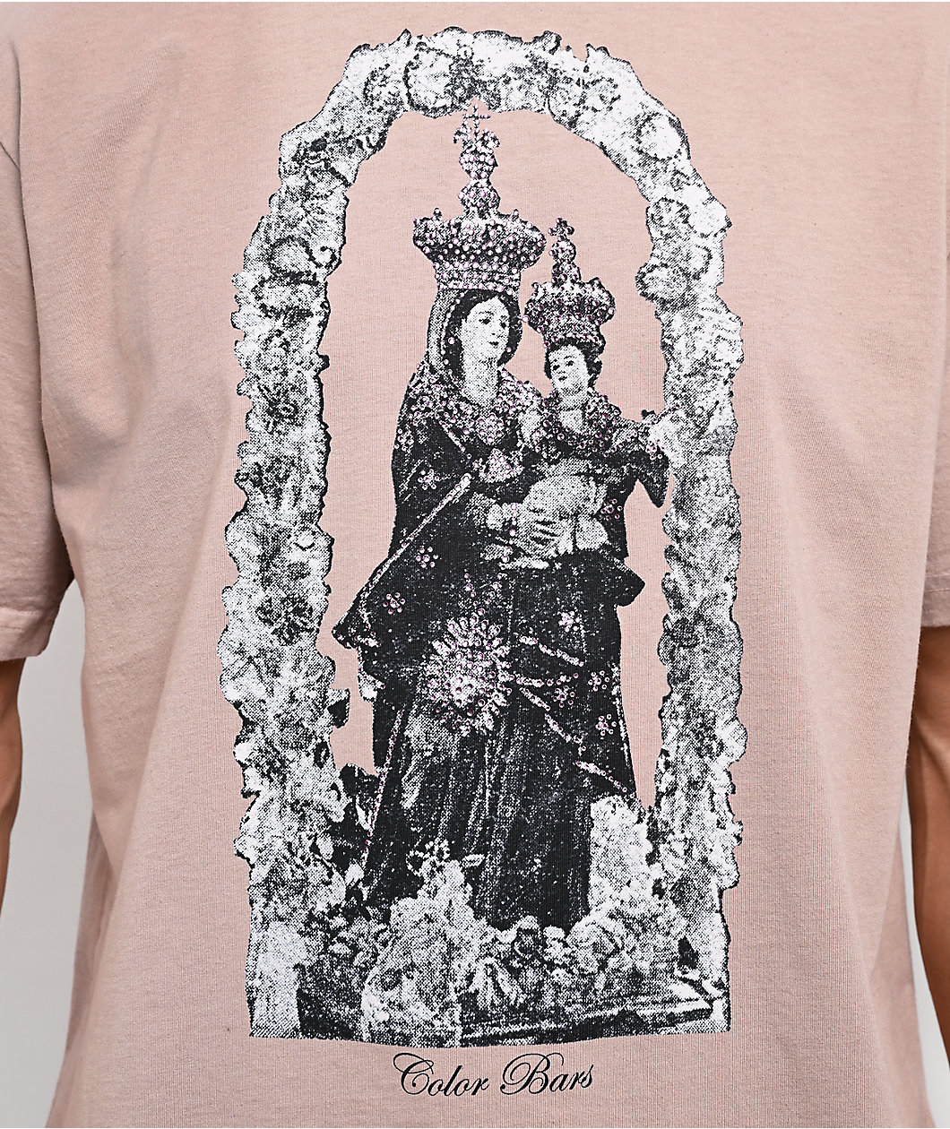 Color Bars La Madonna Natural T-Shirt