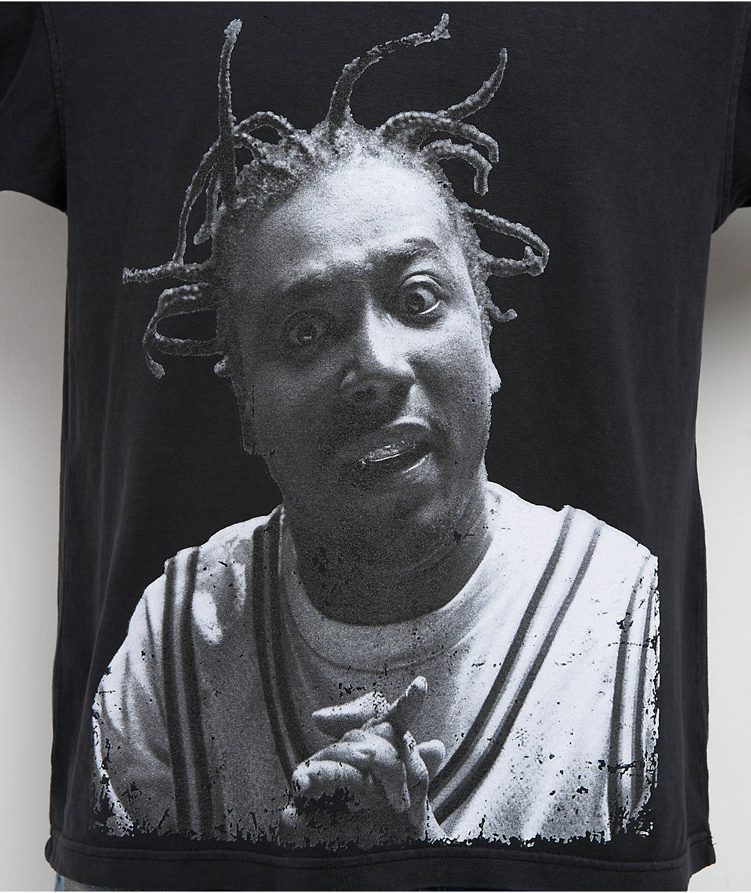 Color Bars Shaolin Black T-Shirt
