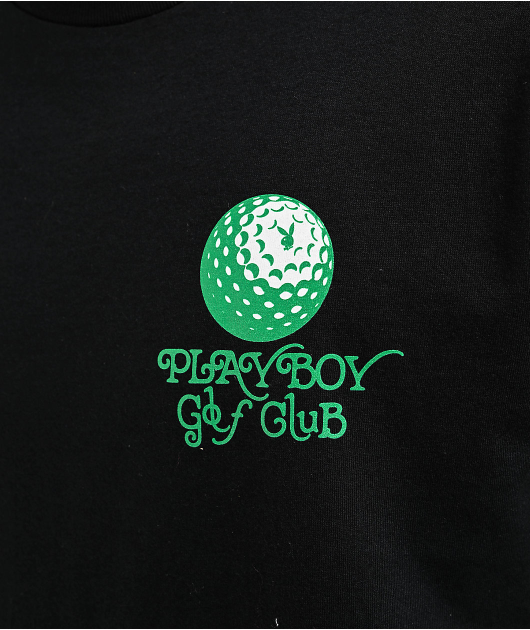 Color Bars X Playboy Golf Core Black T-Shirt