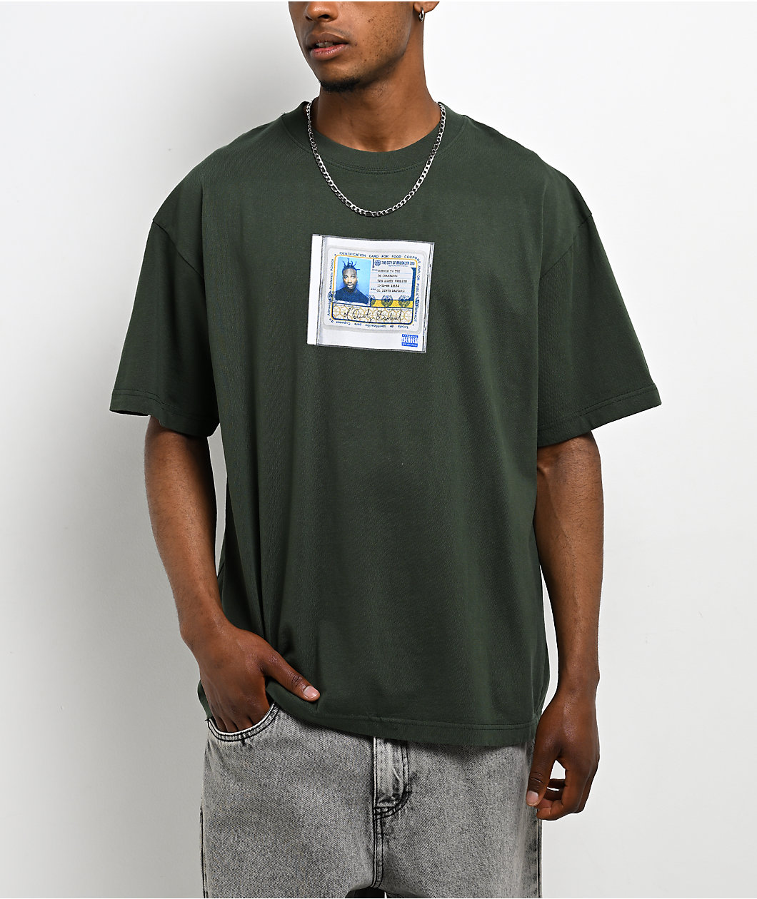 Color Bars x ODB Return Of The 36 Chambers Green T-Shirt