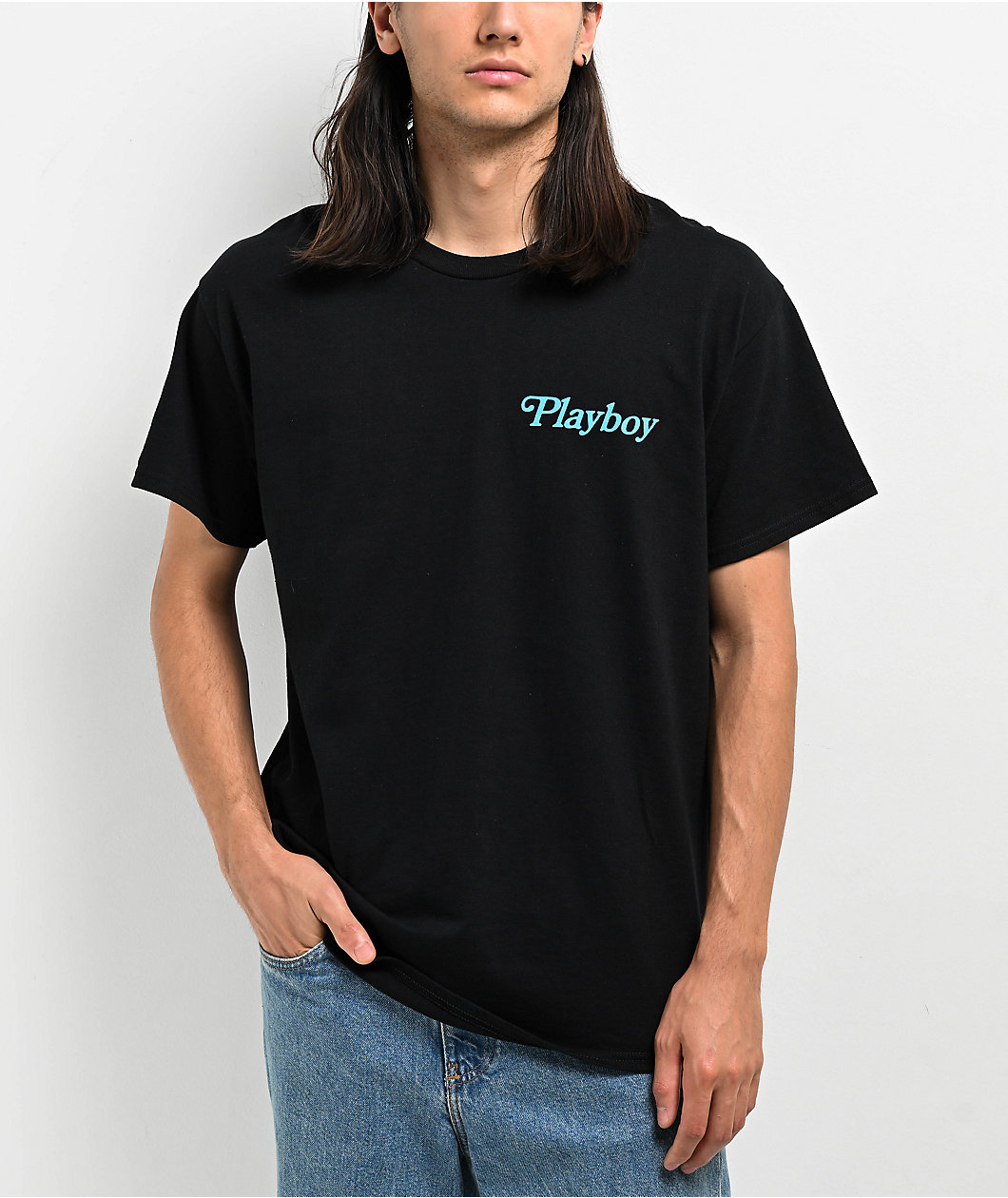 Color Bars x Playboy Ice Cream Black T-Shirt