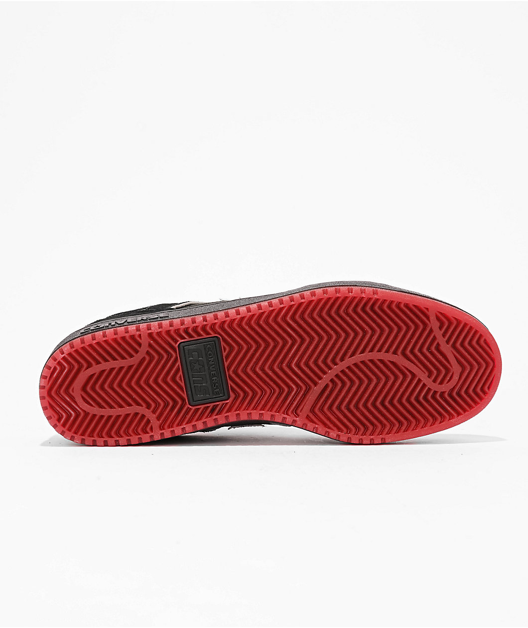 Converse AS-1 Pro Black, Silver & Red Skate Shoes