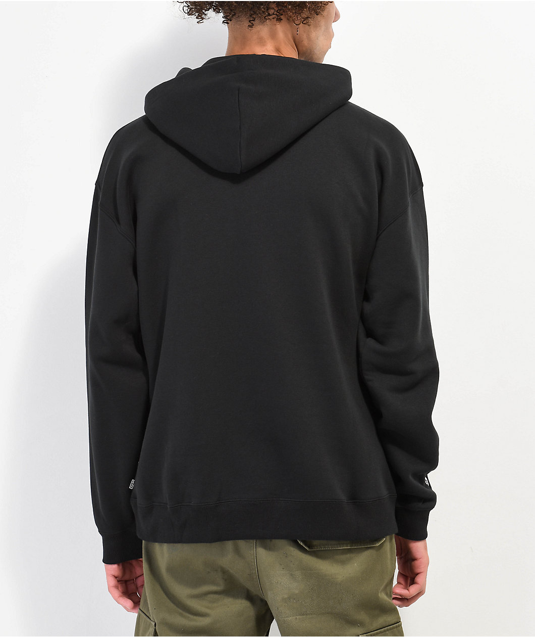 Converse Brushed Fleece Black Hoodie