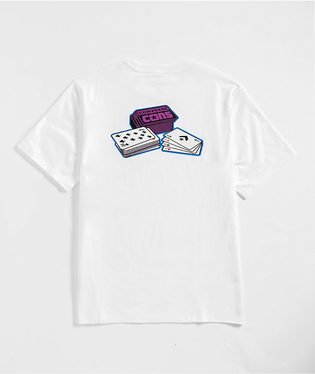 Converse Card Skate White T-Shirt