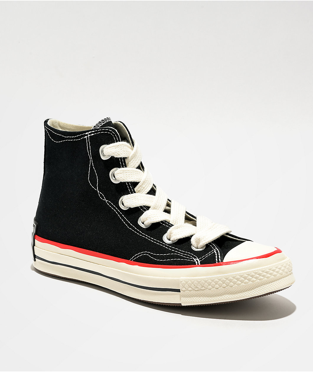 Converse Chuck 70 Sketch Black & Red High Top Shoes