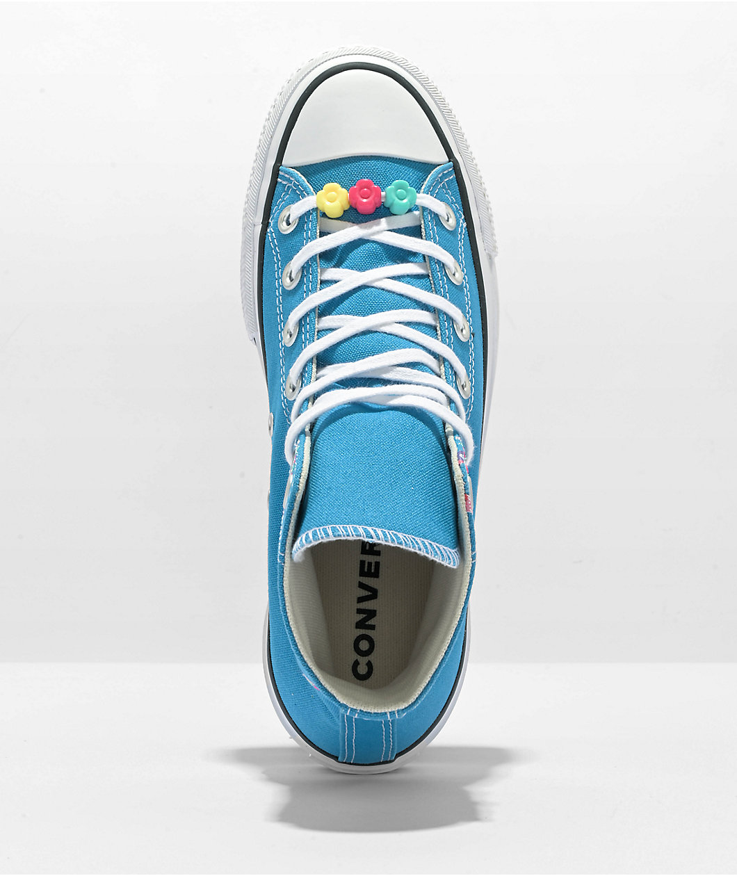Converse Chuck Taylor All Star Kidult Lift Blue High Top Shoes