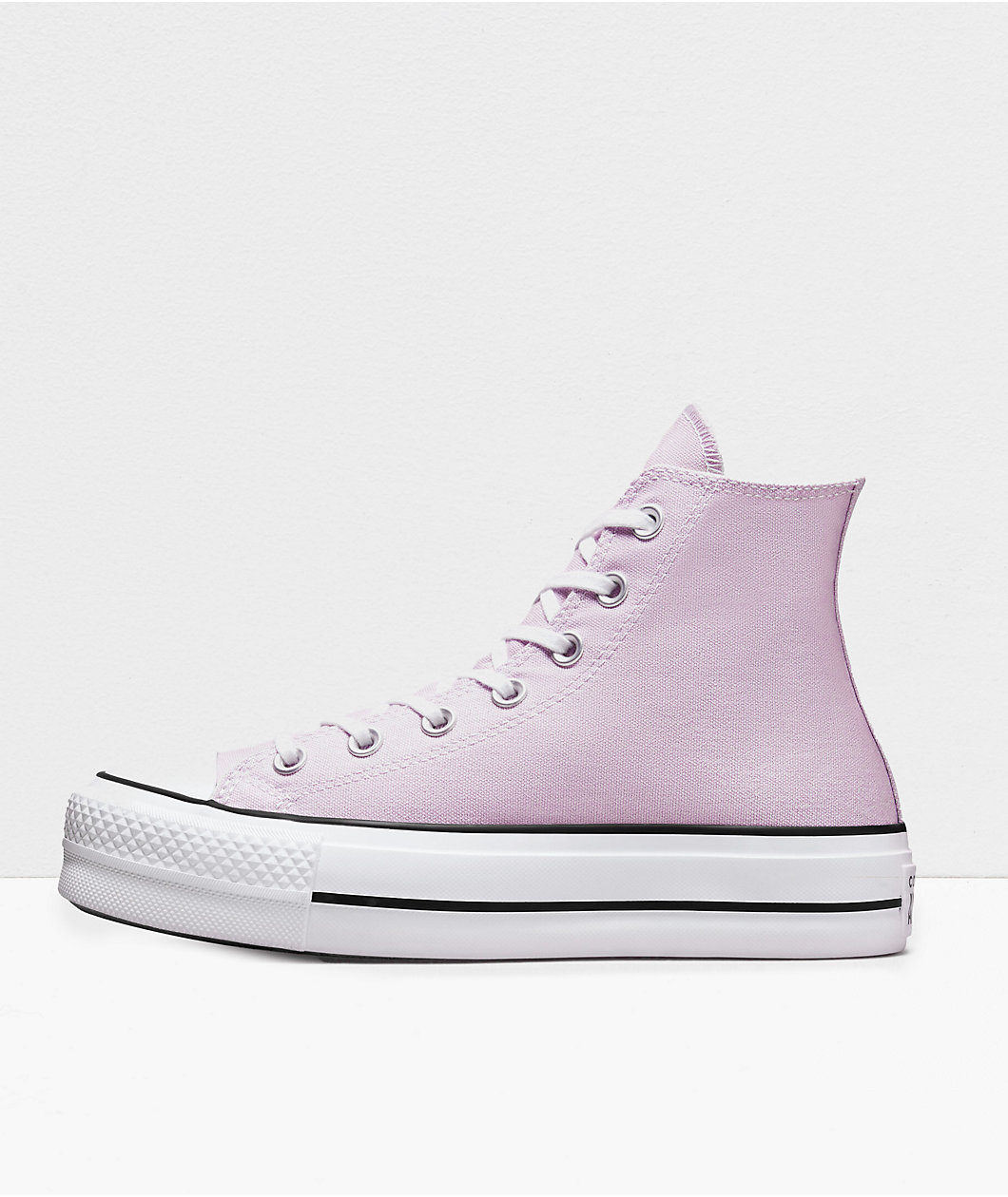 Converse Chuck Taylor All Star Lift Pale Amethyst High Top Platform Shoes