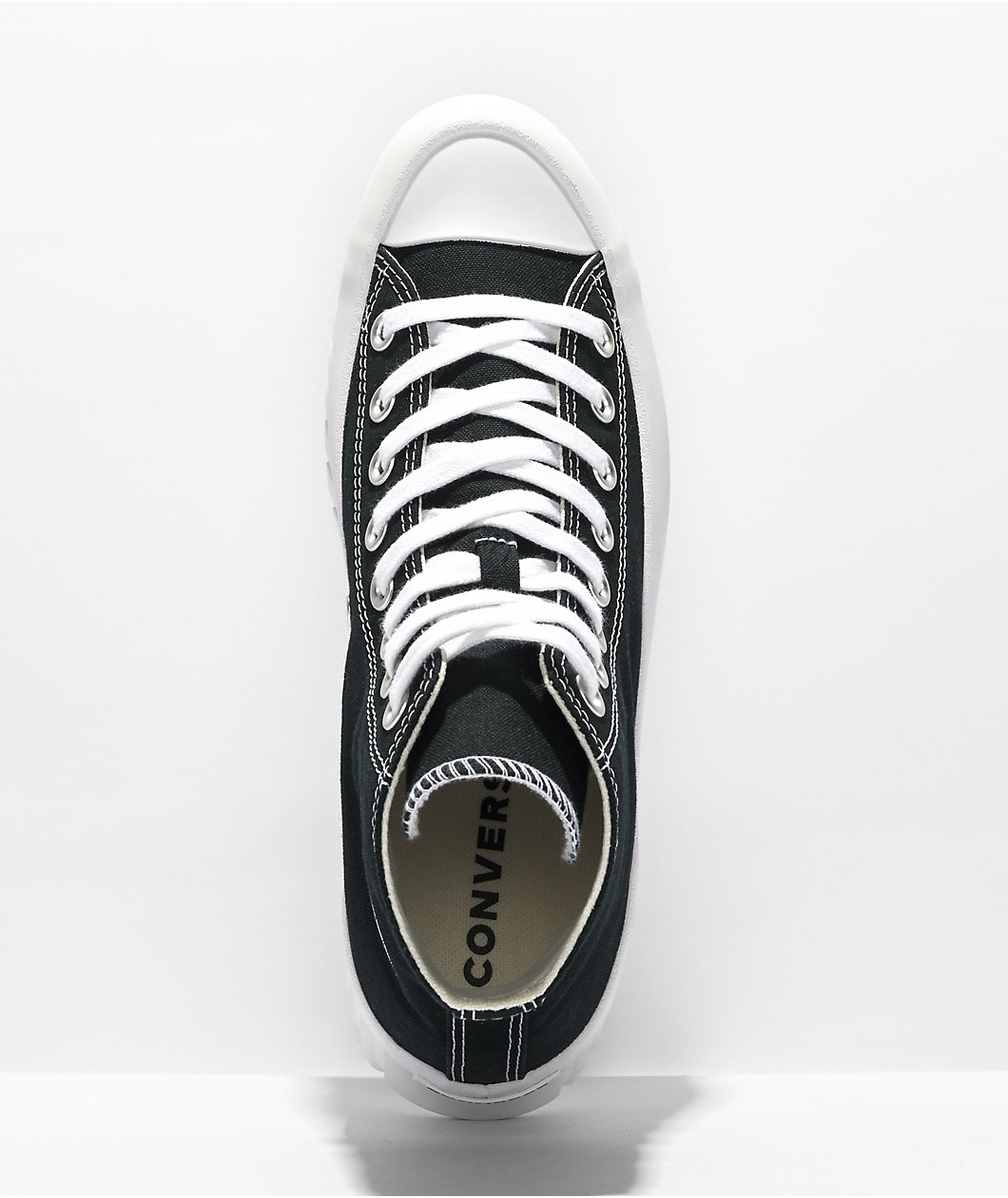 Converse Chuck Taylor All Star Lugged 2.0 Black & White High Top Shoes