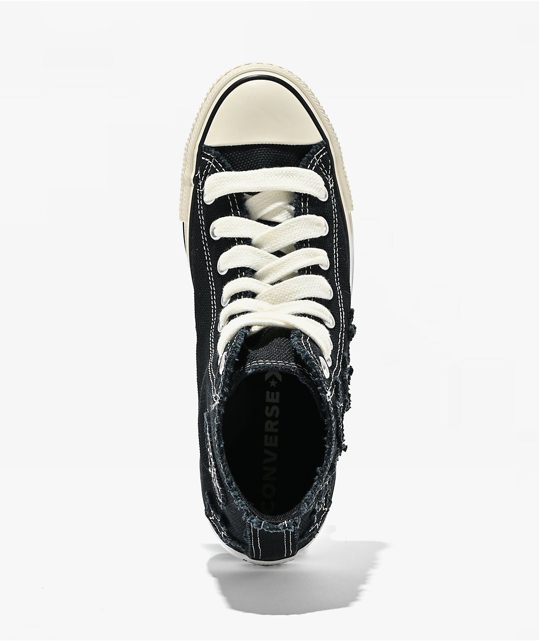 Converse Chuck Taylor All Star Starstruck Distressed Black High Top Shoes