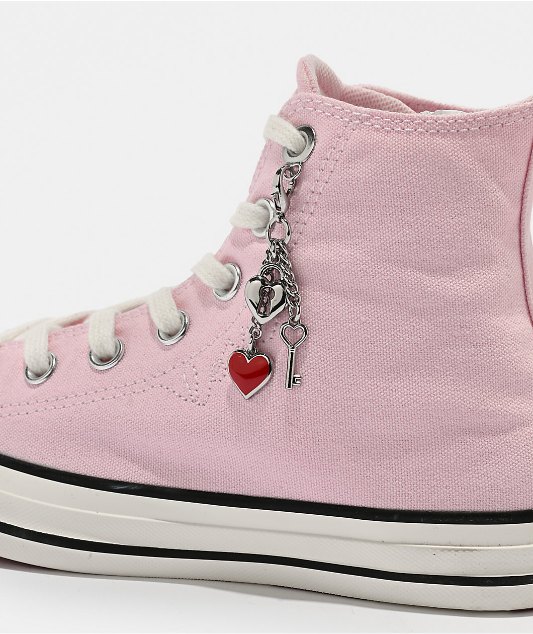 Converse Chucks In Love Chuck Taylor All Star Newfound Bloom & Egret High Top Shoes