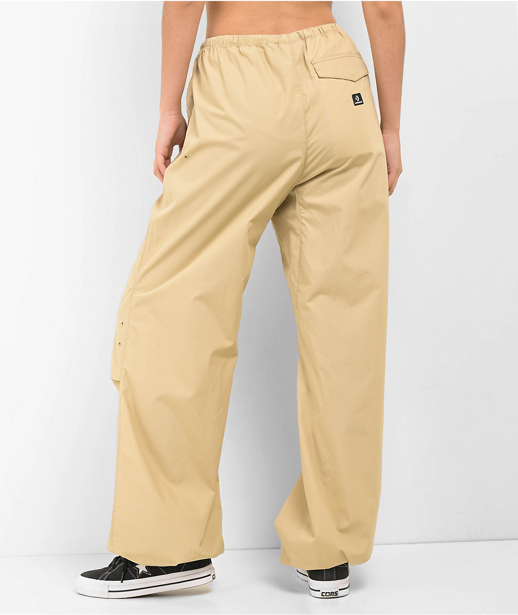 Converse Khaki Parachute Pants