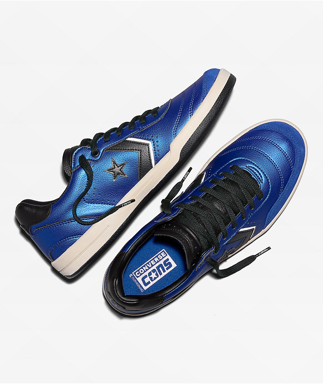 Converse Louie Lopez Pro 2 Blue & Silver Skate Shoes