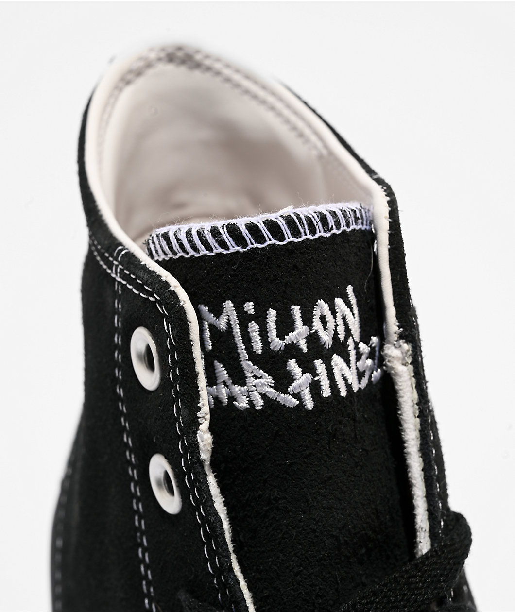 Converse Milton Martinez Chuck Taylor All Star Pro Black Suede Skate Shoes