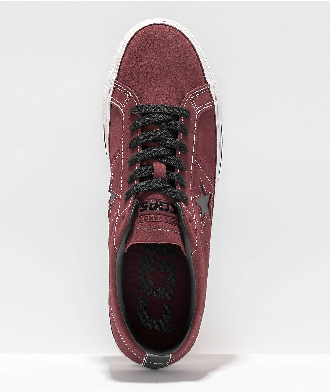 Converse One Star Pro Razor Wire Burgundy Skate Shoes