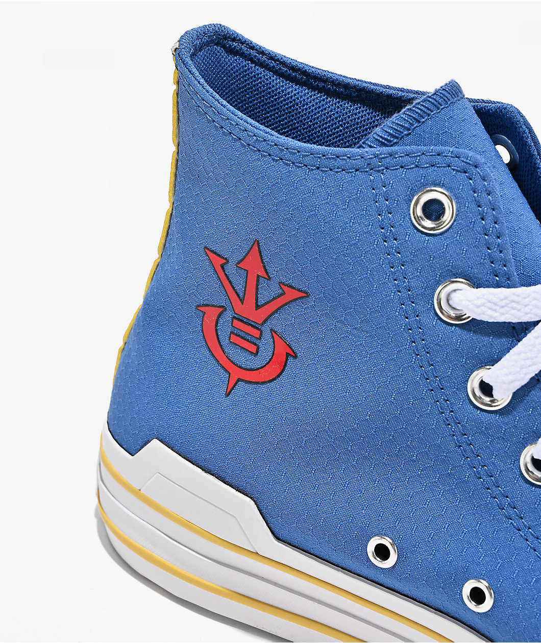 Converse x Dragon Ball Z Vegeta Chuck Taylor All Star Blue & White High Top Shoes