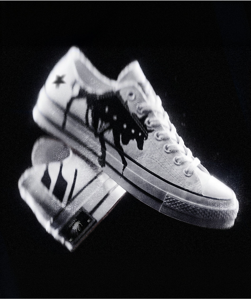 Converse x EDGLRD Chuck 70 Lo Ox White & Black Shoes