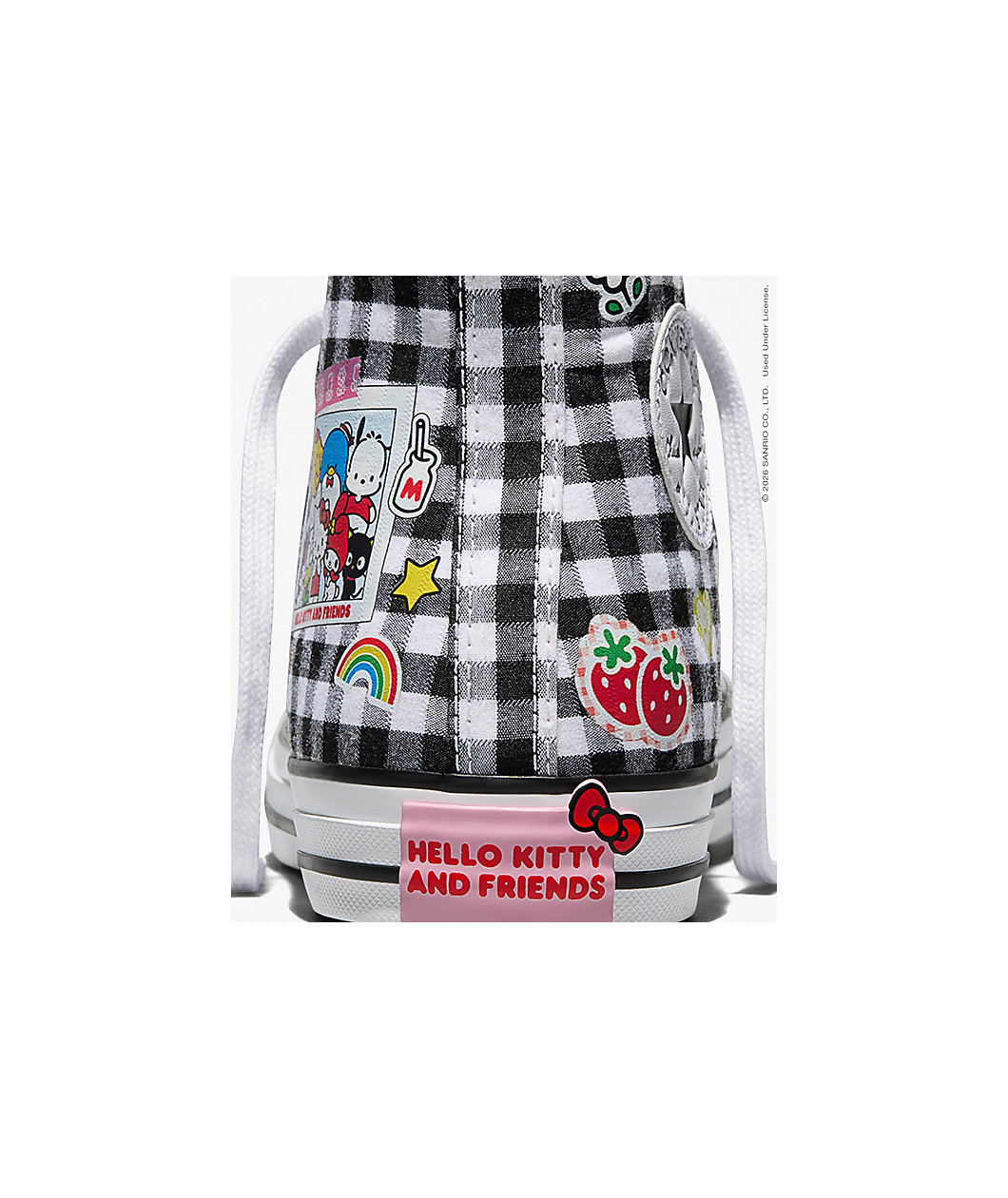 Converse x Hello Kitty & Friends Chuck Taylor All Star Black & White High Top Shoes