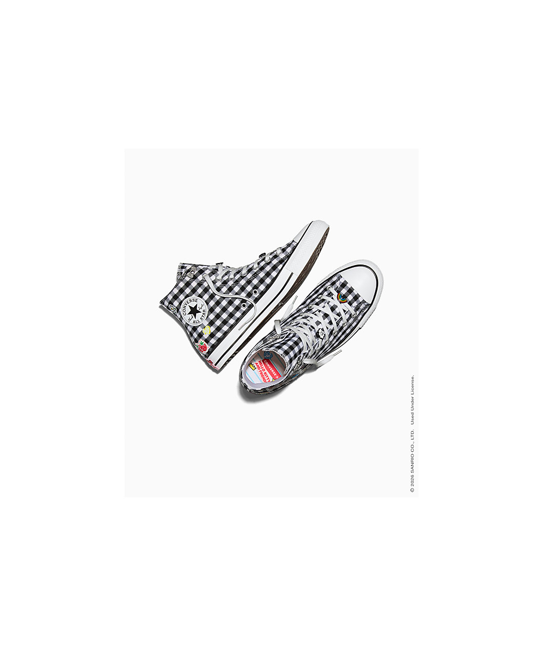 Converse x Hello Kitty & Friends Chuck Taylor All Star Black & White High Top Shoes