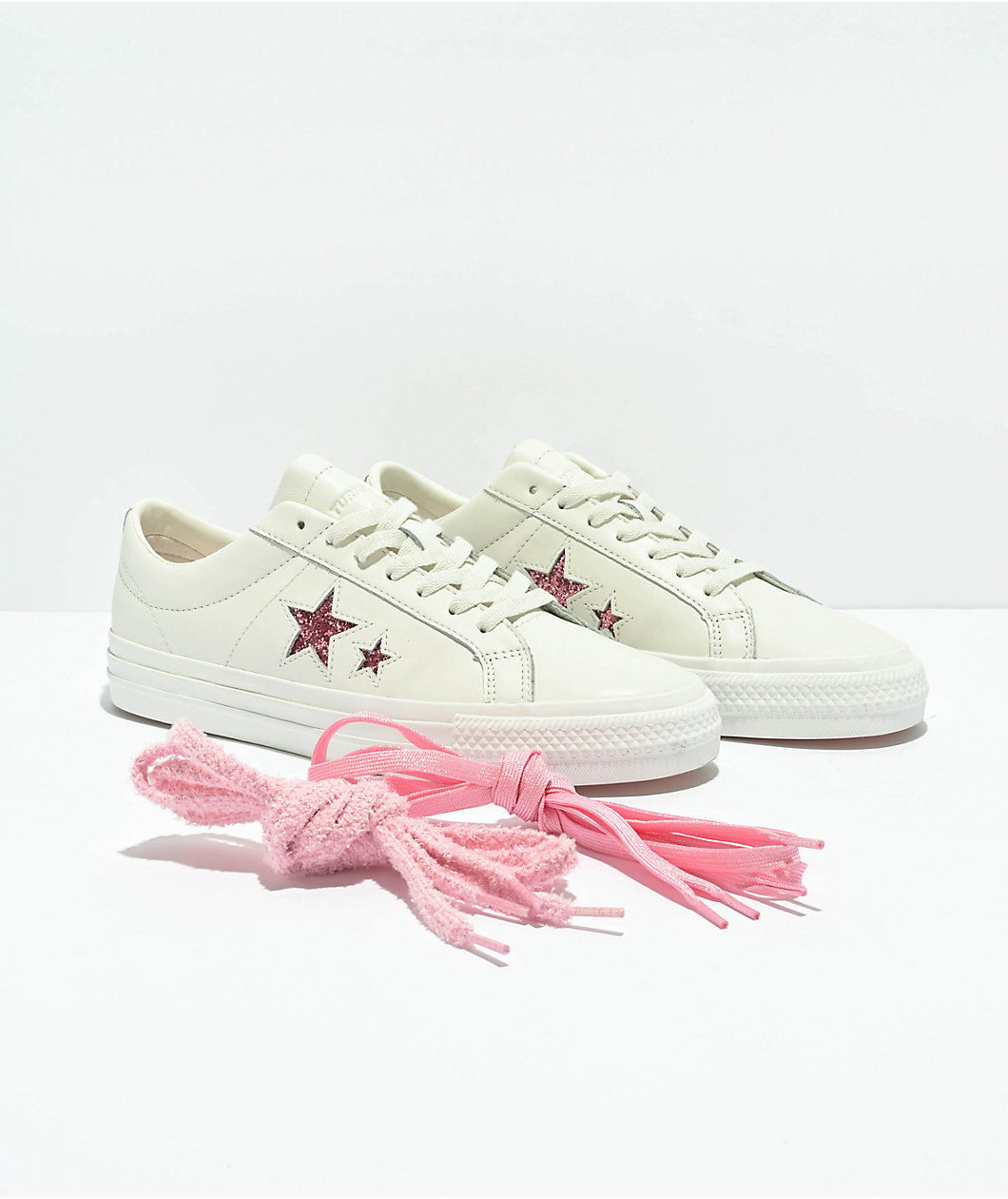 Converse x Turnstile One Star Pro White Skate Shoes