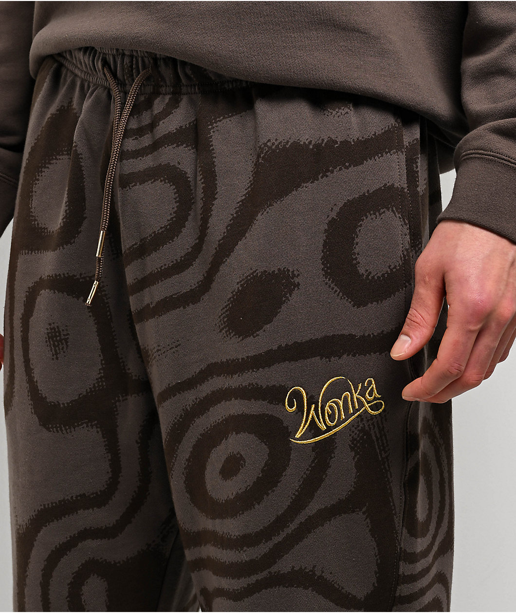 Converse x Wonka Brown Jogger Sweatpants