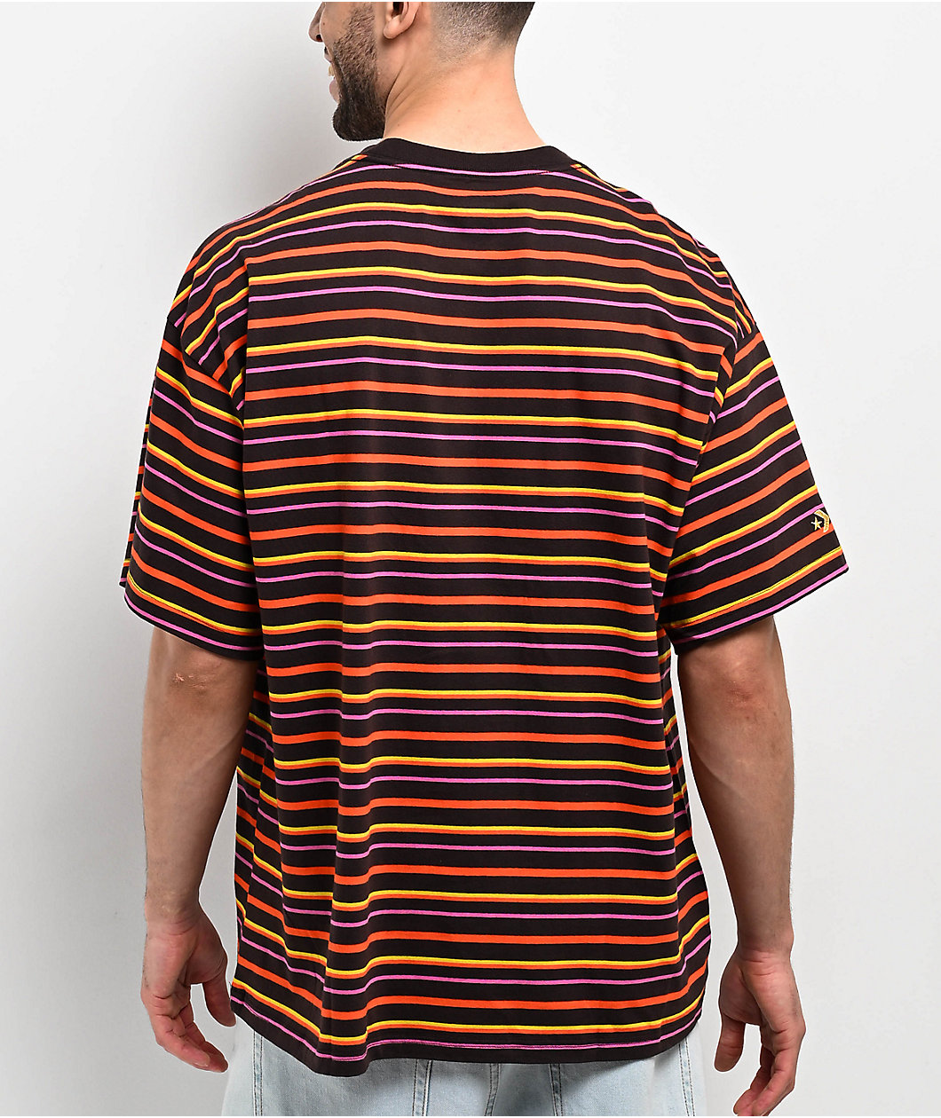 Converse x Wonka Brown Stripe T-Shirt