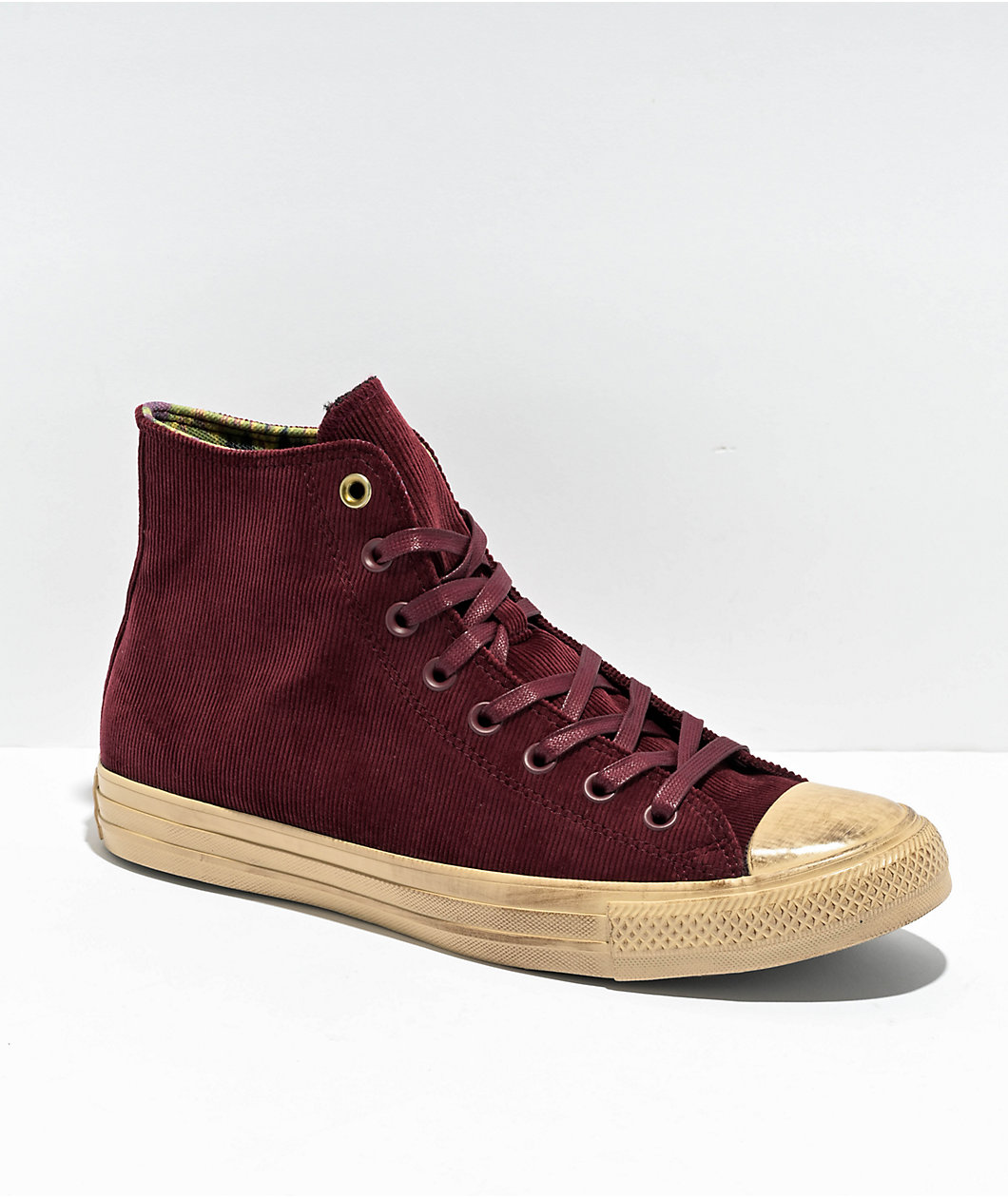 Converse x Wonka Chuck Taylor All Star Bordeaux Corduroy Shoes