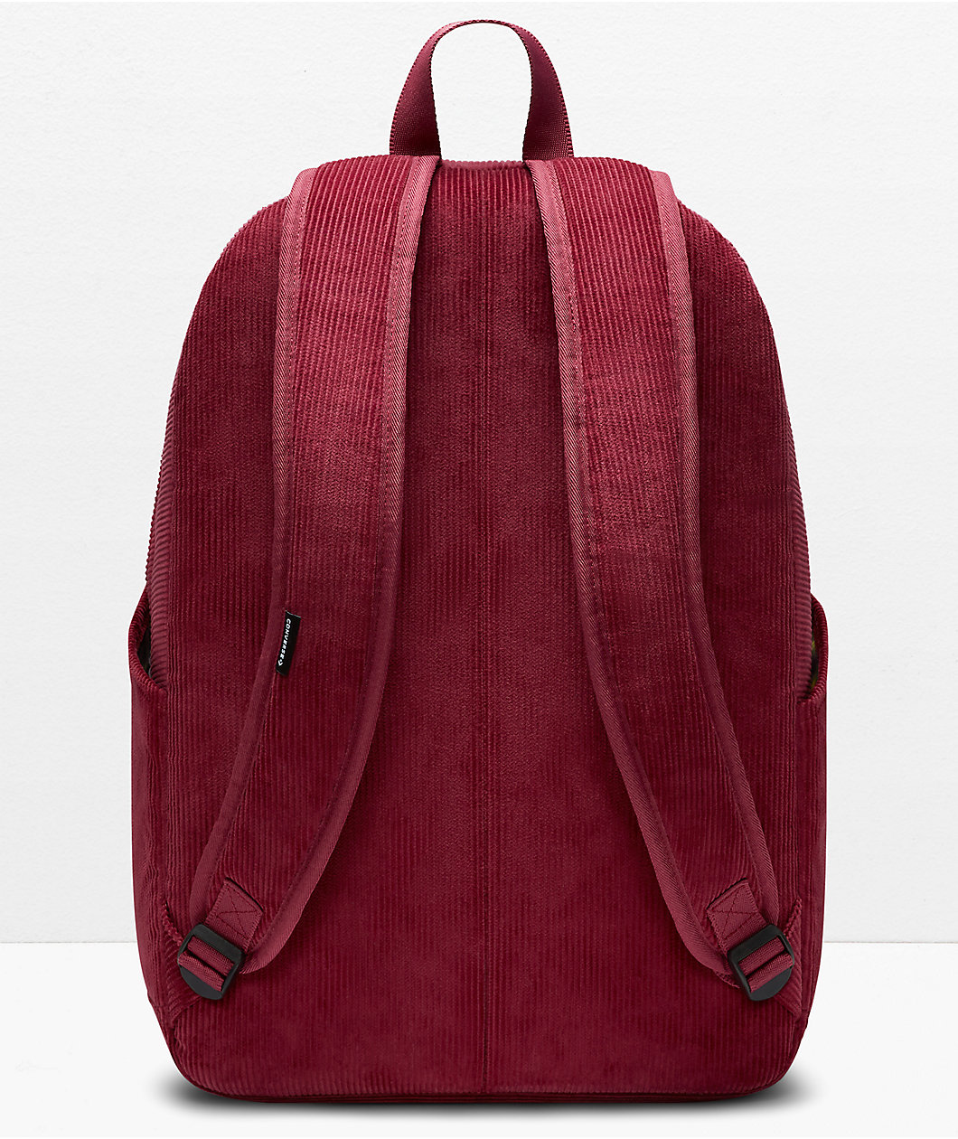 Converse x Wonka Go 2 Red Corduroy Backpack