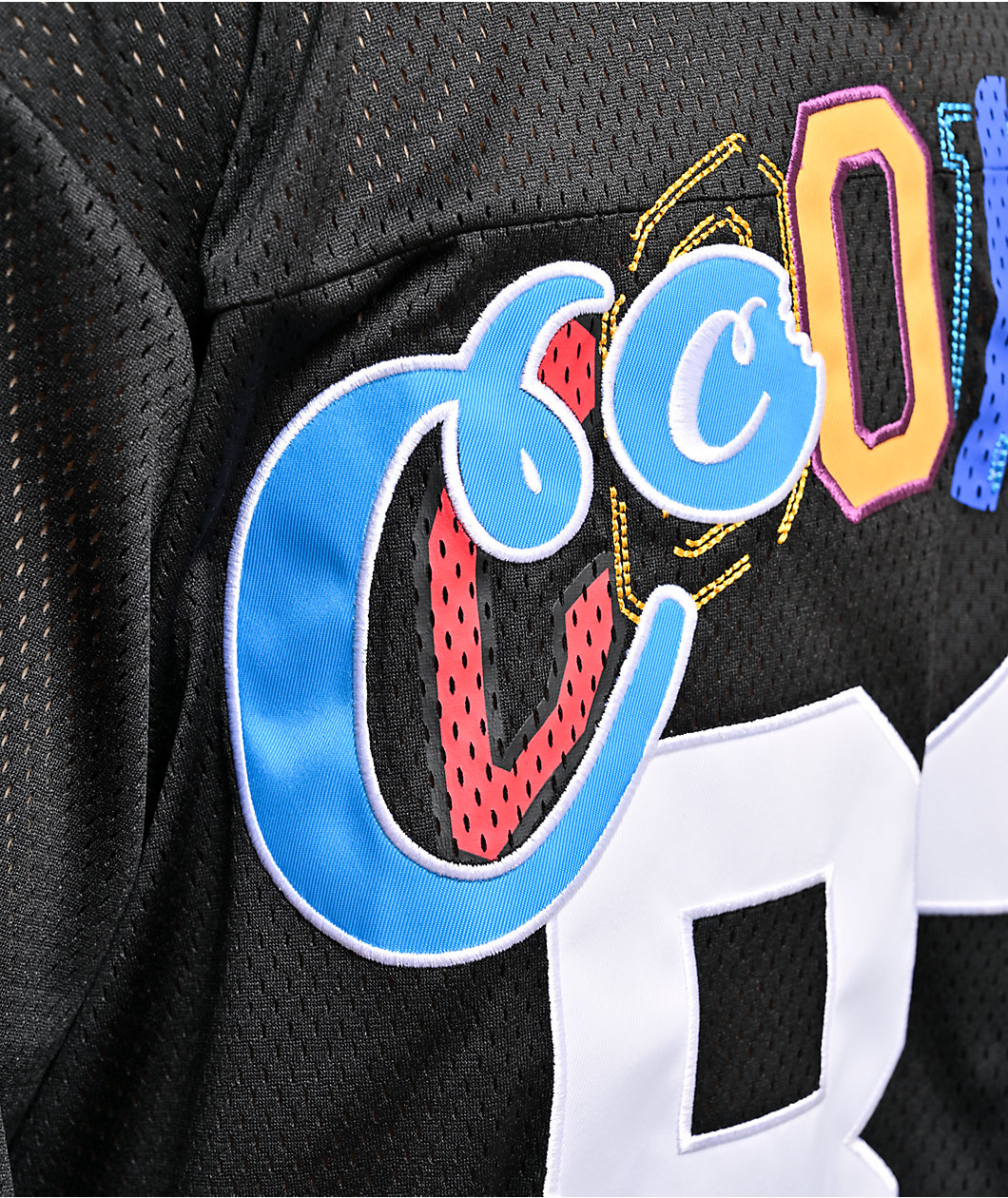 Cookies 83rd Battalion Black Mesh Football Jersey
