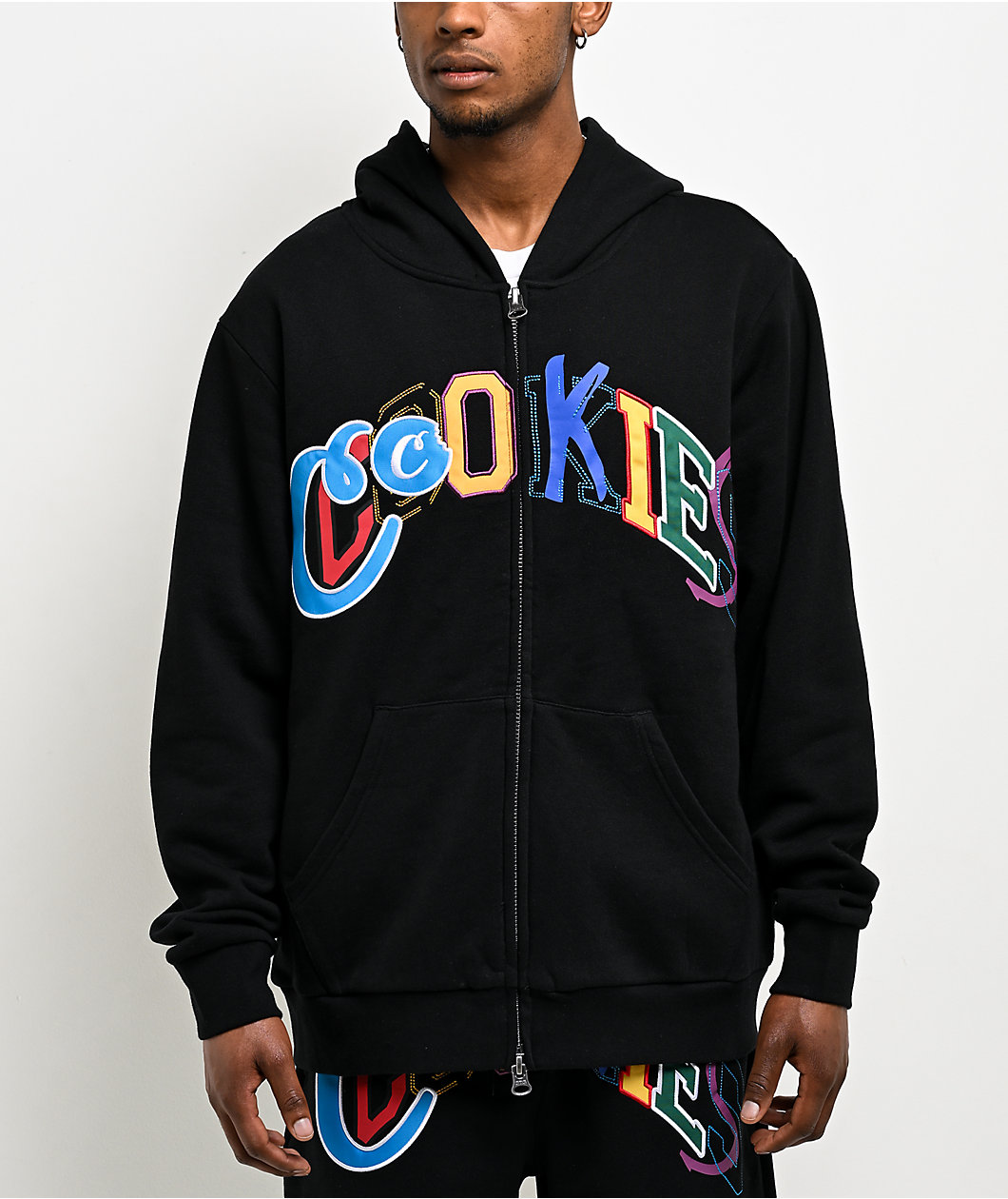 Cookies 83rd Battalion Black Zip Hoodie
