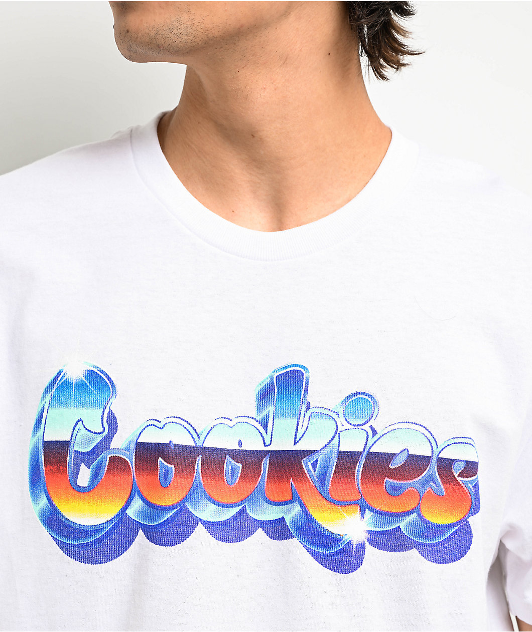 Cookies Airbrush V2 White T-Shirt