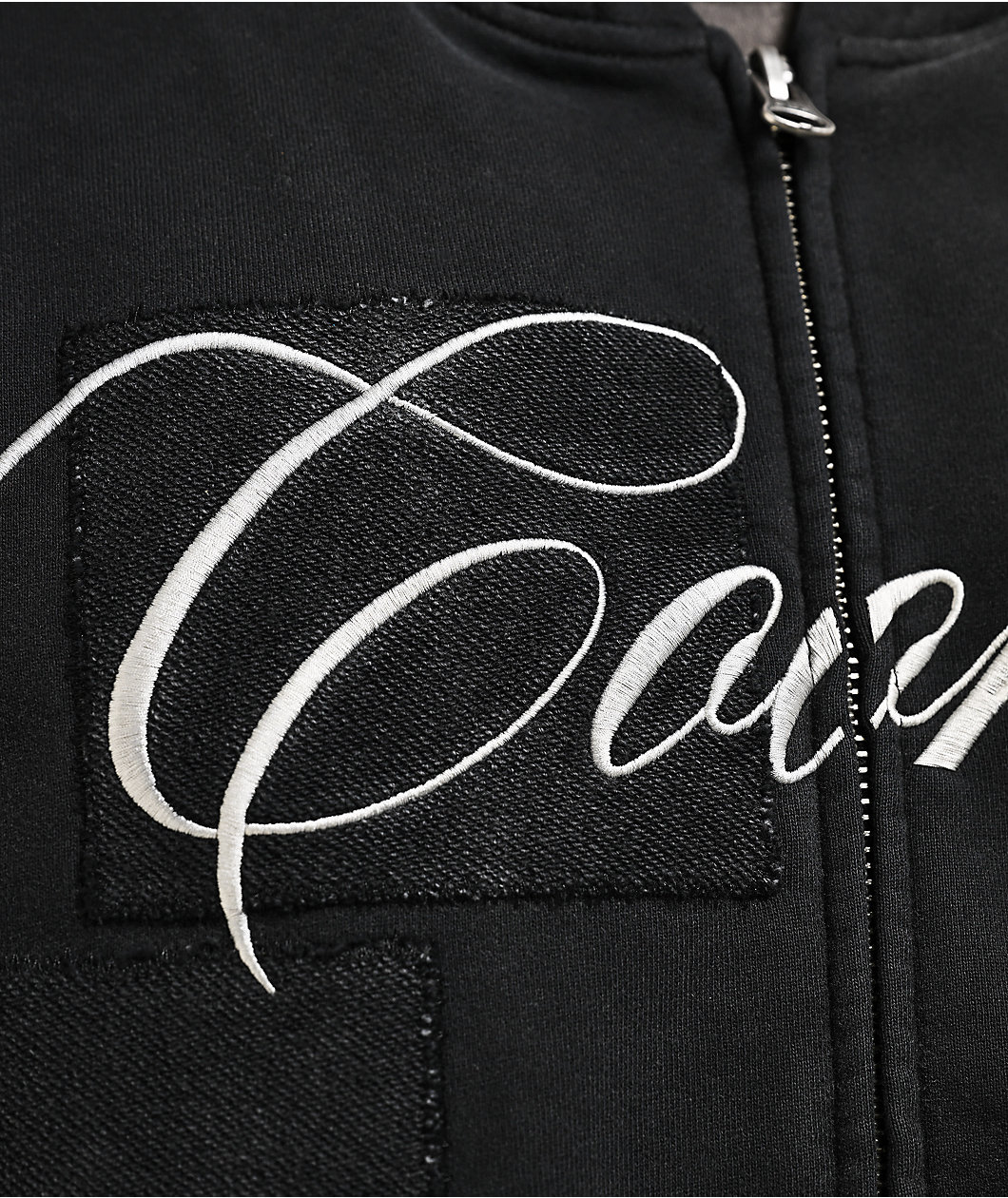 Cookies Artisan Black Wash Heavyweight Zip Hoodie
