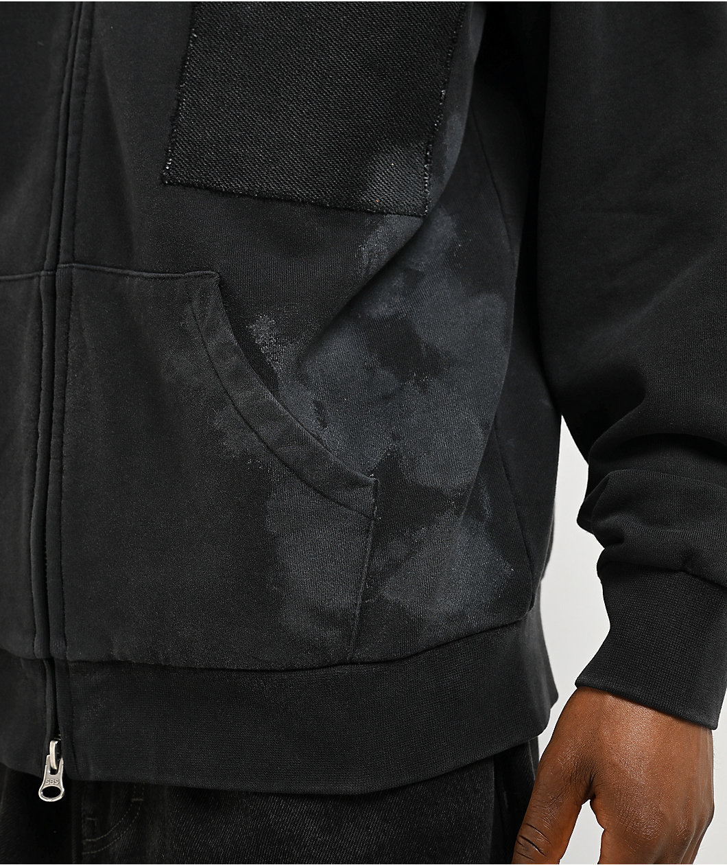 Cookies Artisan Black Wash Heavyweight Zip Hoodie