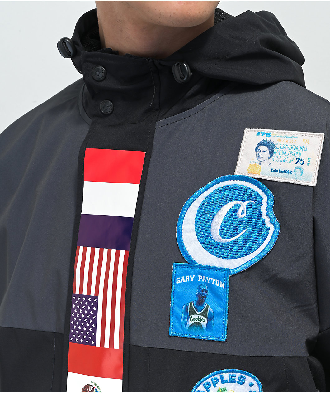 Cookies Award Tour Black Hooded Jacket