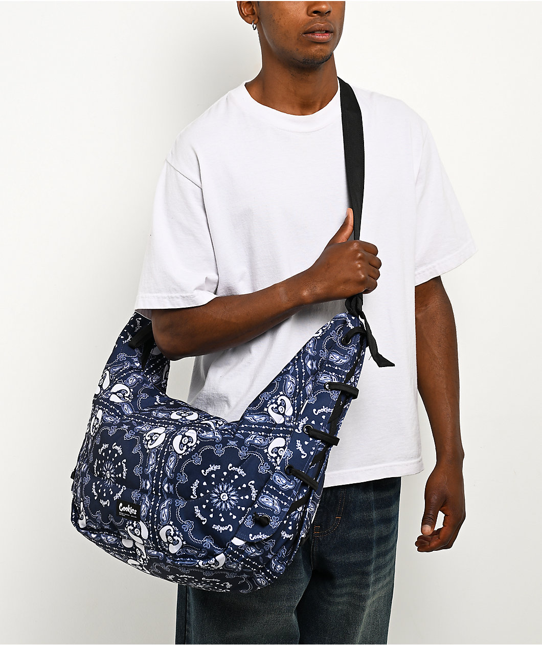 Cookies Bandana Navy Tote Bag