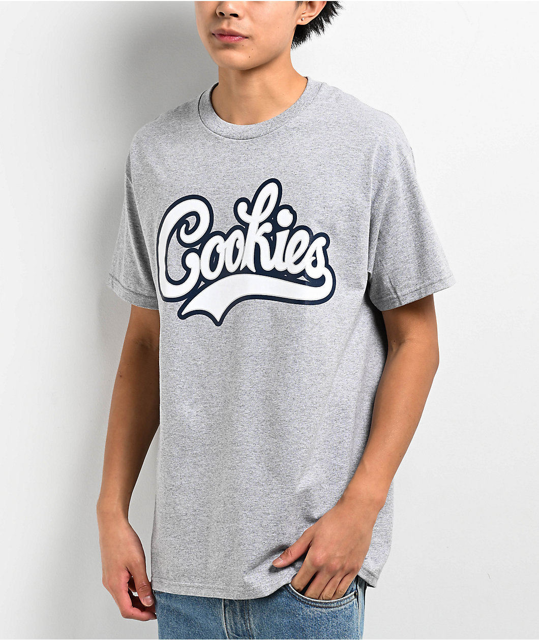 Cookies Bases Loaded Heather Grey T-Shirt