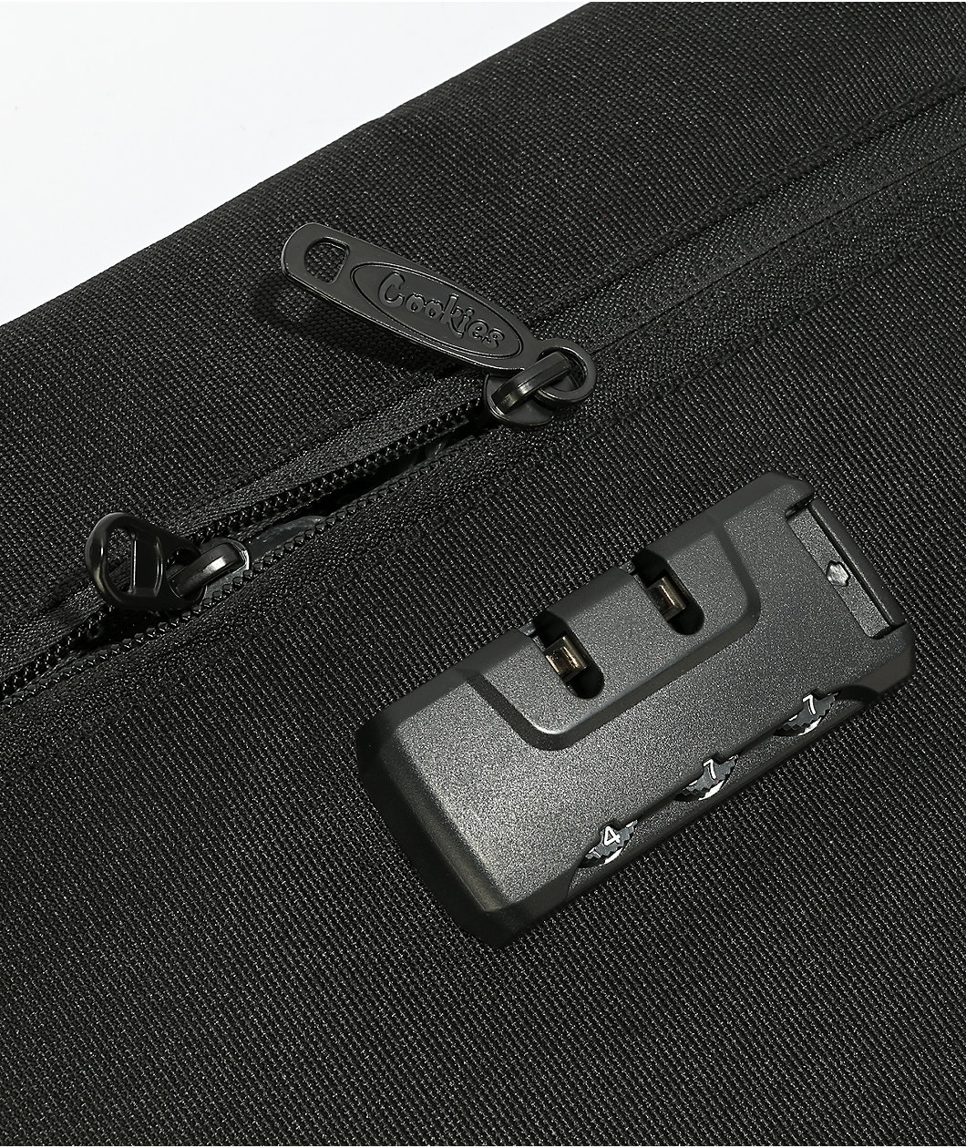 Cookies Bizznizz Black Smell Proof Shoulder Bag