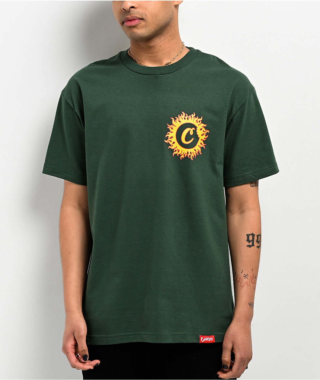 Cookies Blazing Forest Green T-Shirt