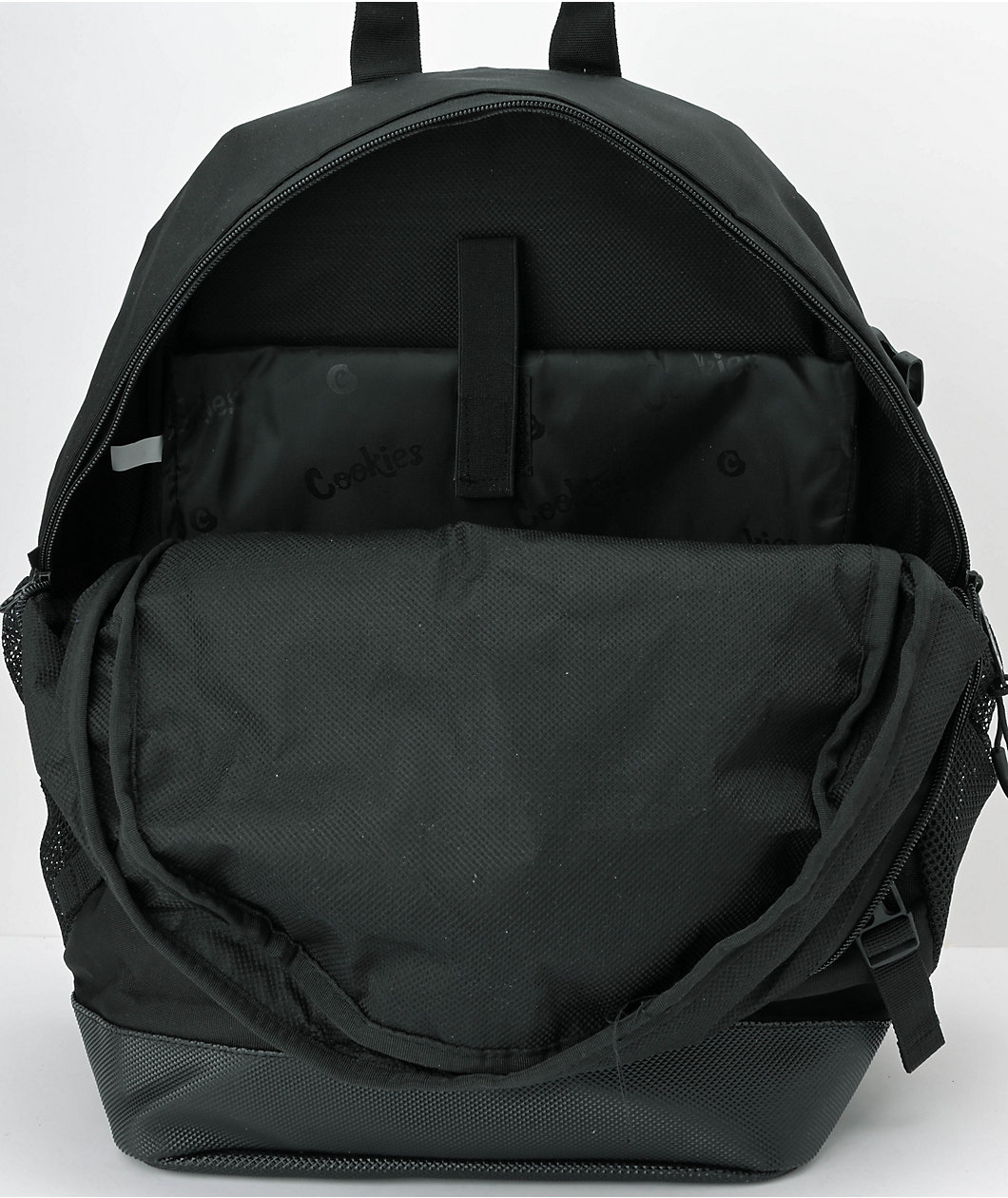 Cookies Bungee Smell Proof Black Backpack