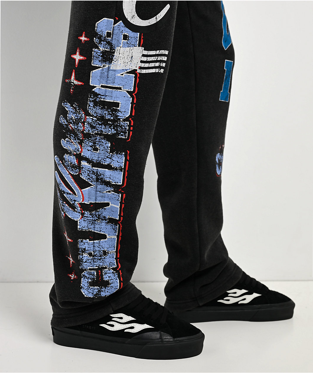 Cookies Champions Only Black Wash Sweatpants