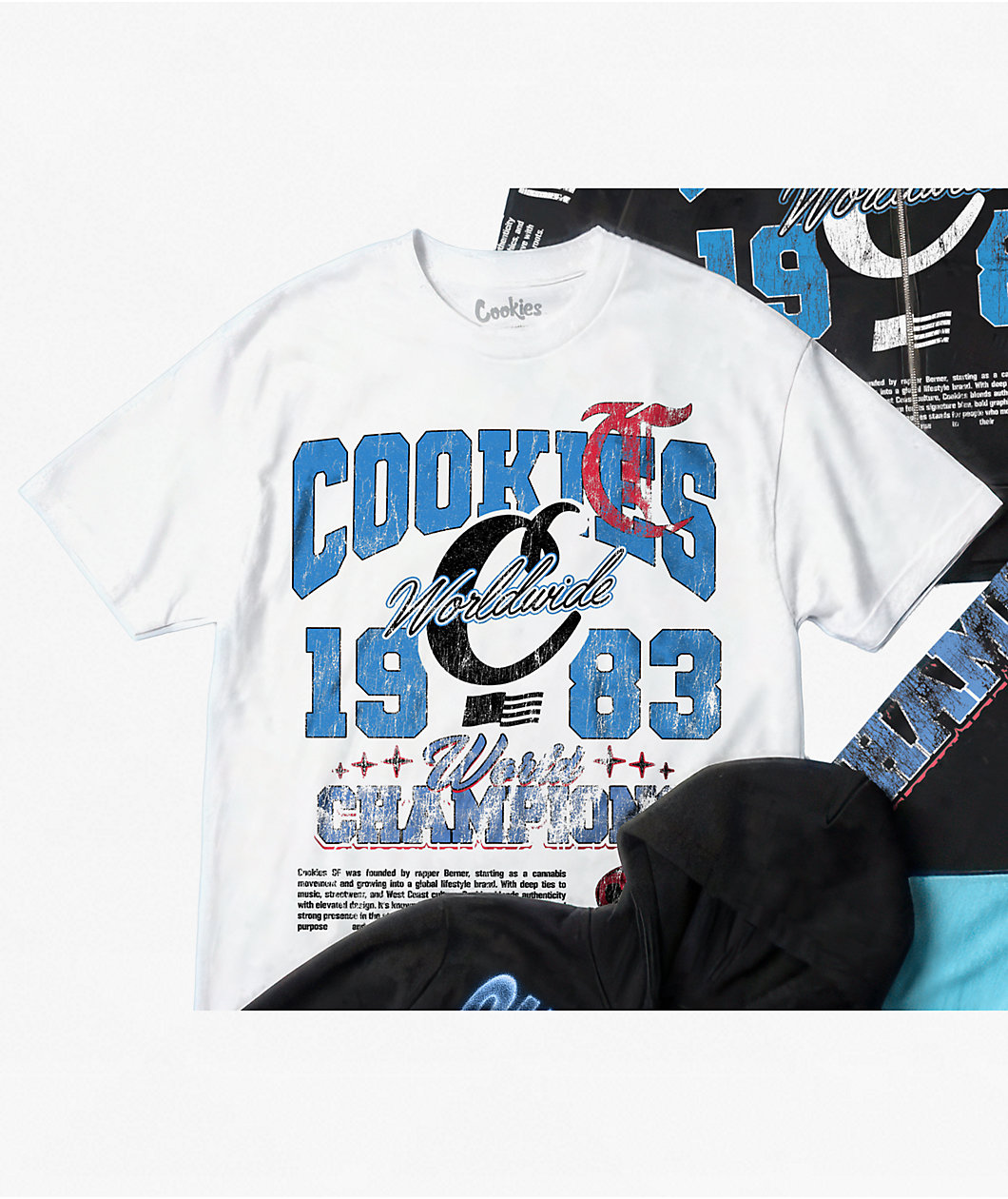 Cookies Champions Only White T-Shirt